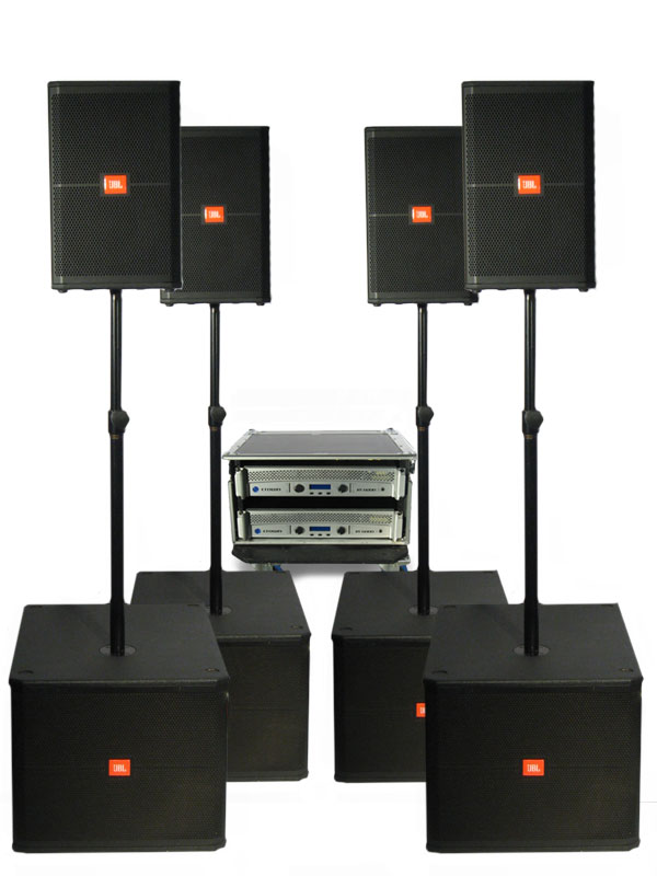 Rental PA Sound System JBL VRX EV QRX Portland OR