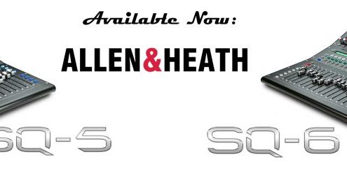 Allen Heath SQ5 SQ6 Pro Sound